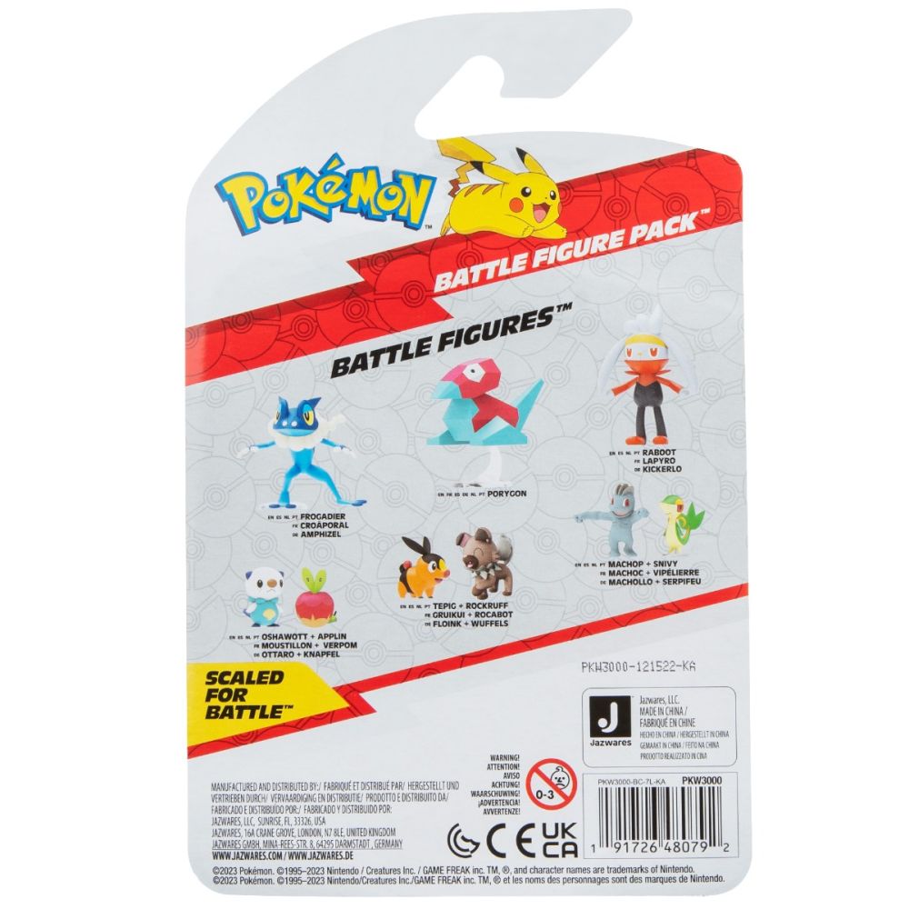 Set Figurine articulate Pokemon S2, Oshawott si Applin