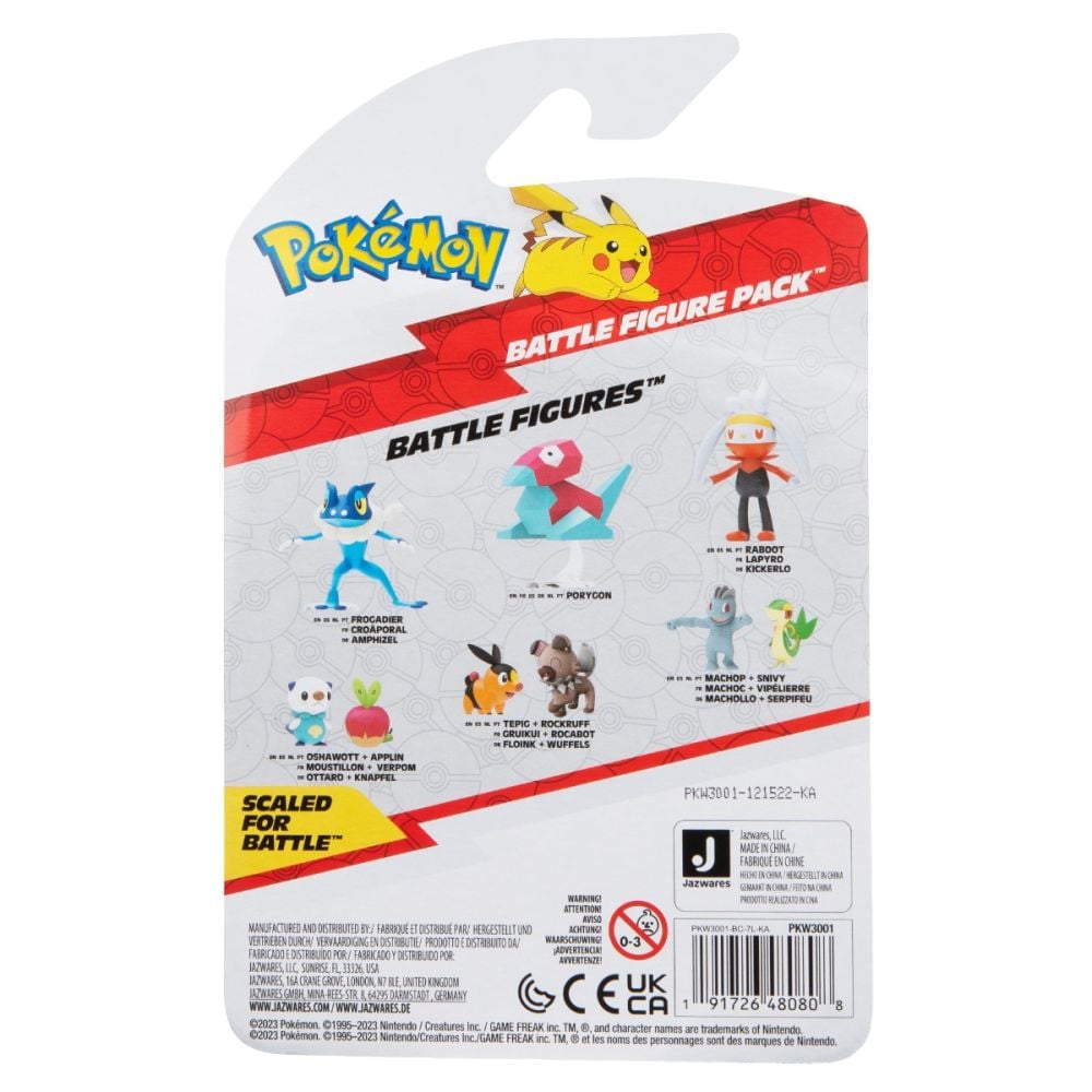 Set Figurine articulate Pokemon S2, Tepig si Rockruff