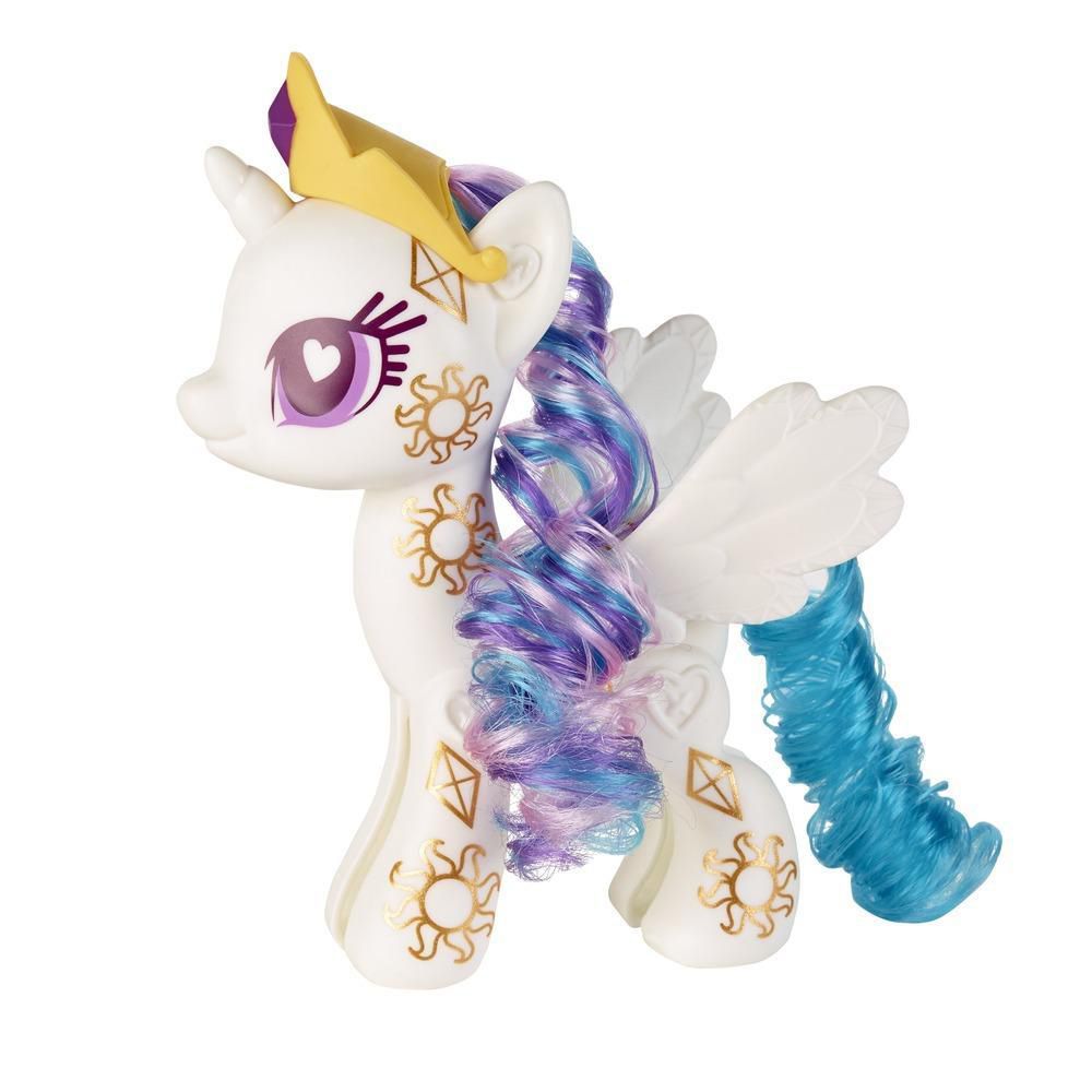 My Little Pony - Figurina Printesa Celestia cu accesorii POP Cutie Mark Magic