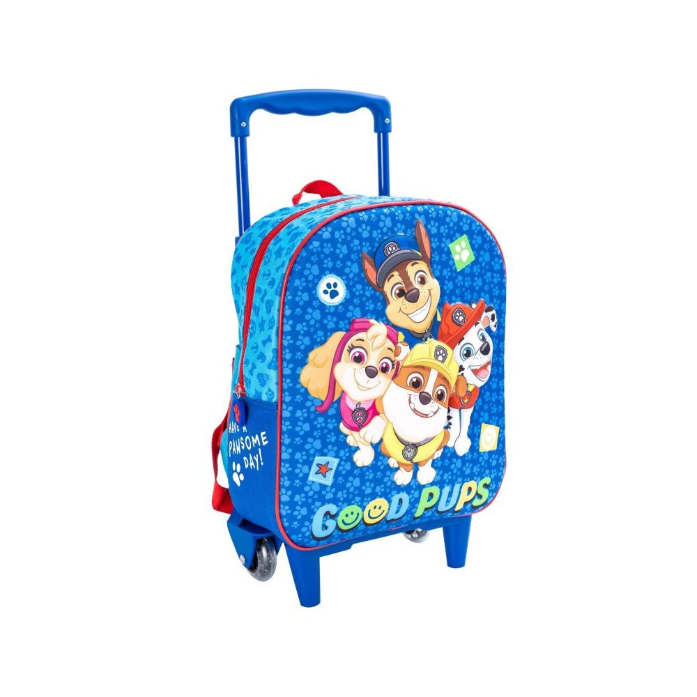 Ghiozdan tip troller, Paw Patrol, 3D, 2024