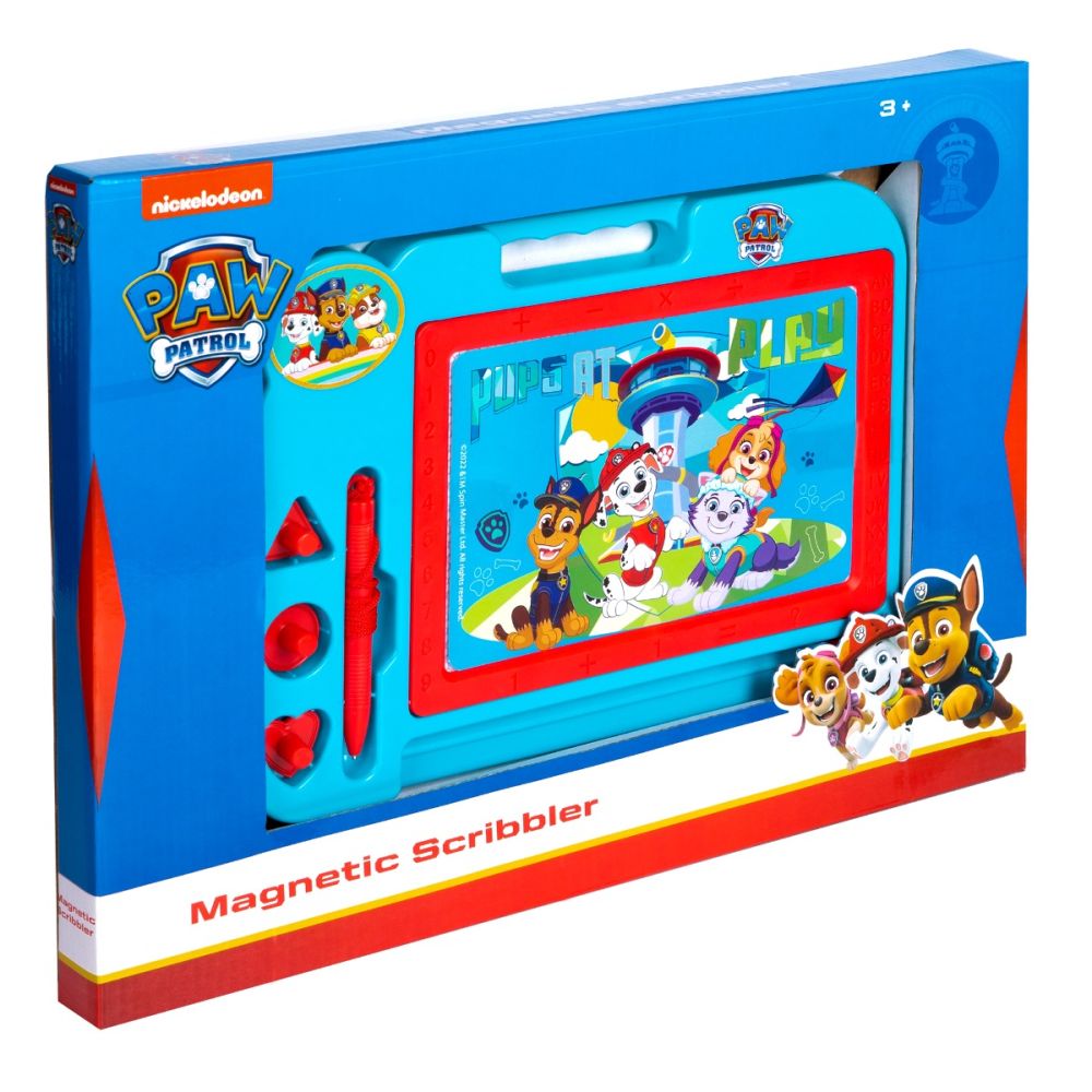 Tabla magnetica pentru desen cu stilou si 3 forme, Paw Patrol | Noriel