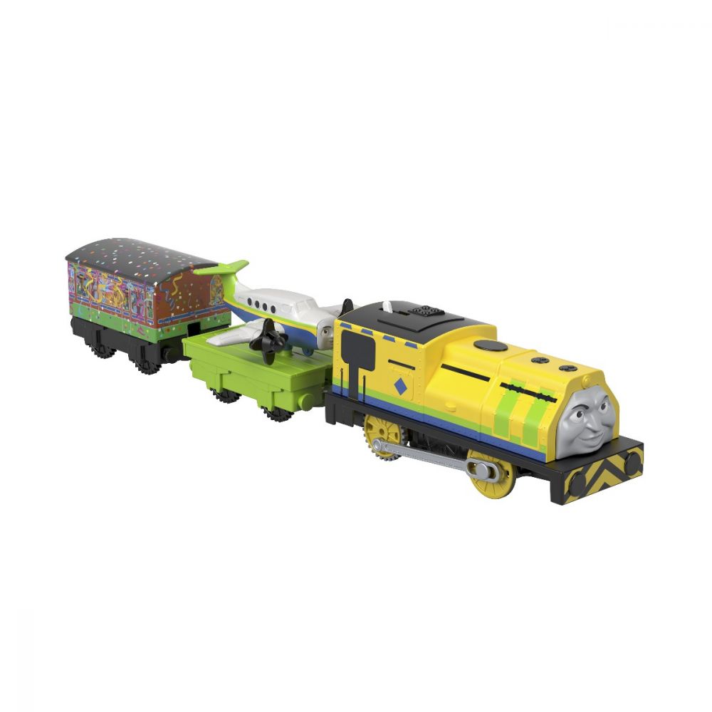 Locomotiva motorizata cu 2 vagoane Thomas and Friends, Raul si Emerson