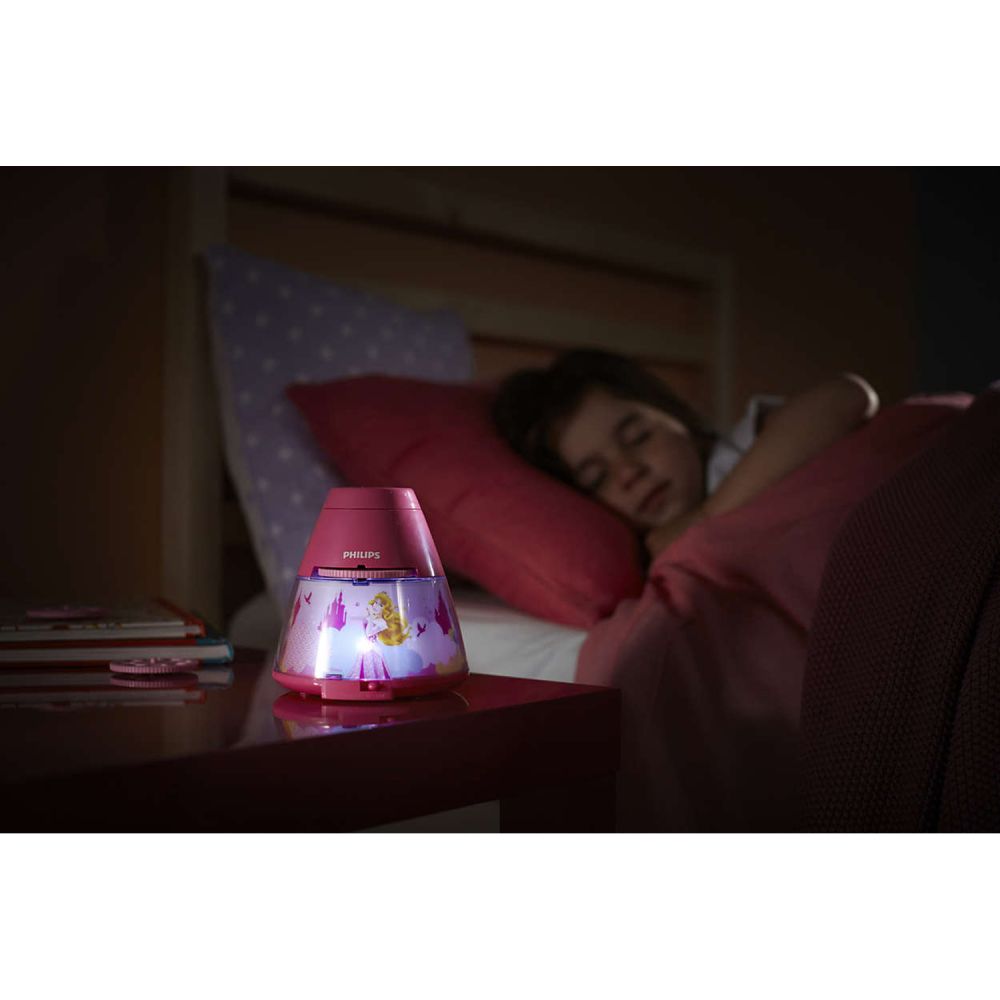 Proiector si lampa de veghe 2 in 1  PHILIPS Disney Princess