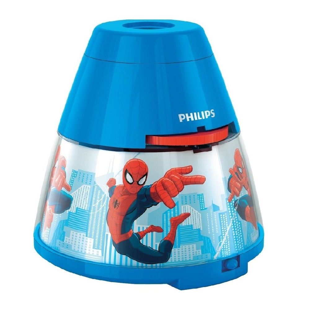 Proiector si lampa de veghe Philips, Spiderman