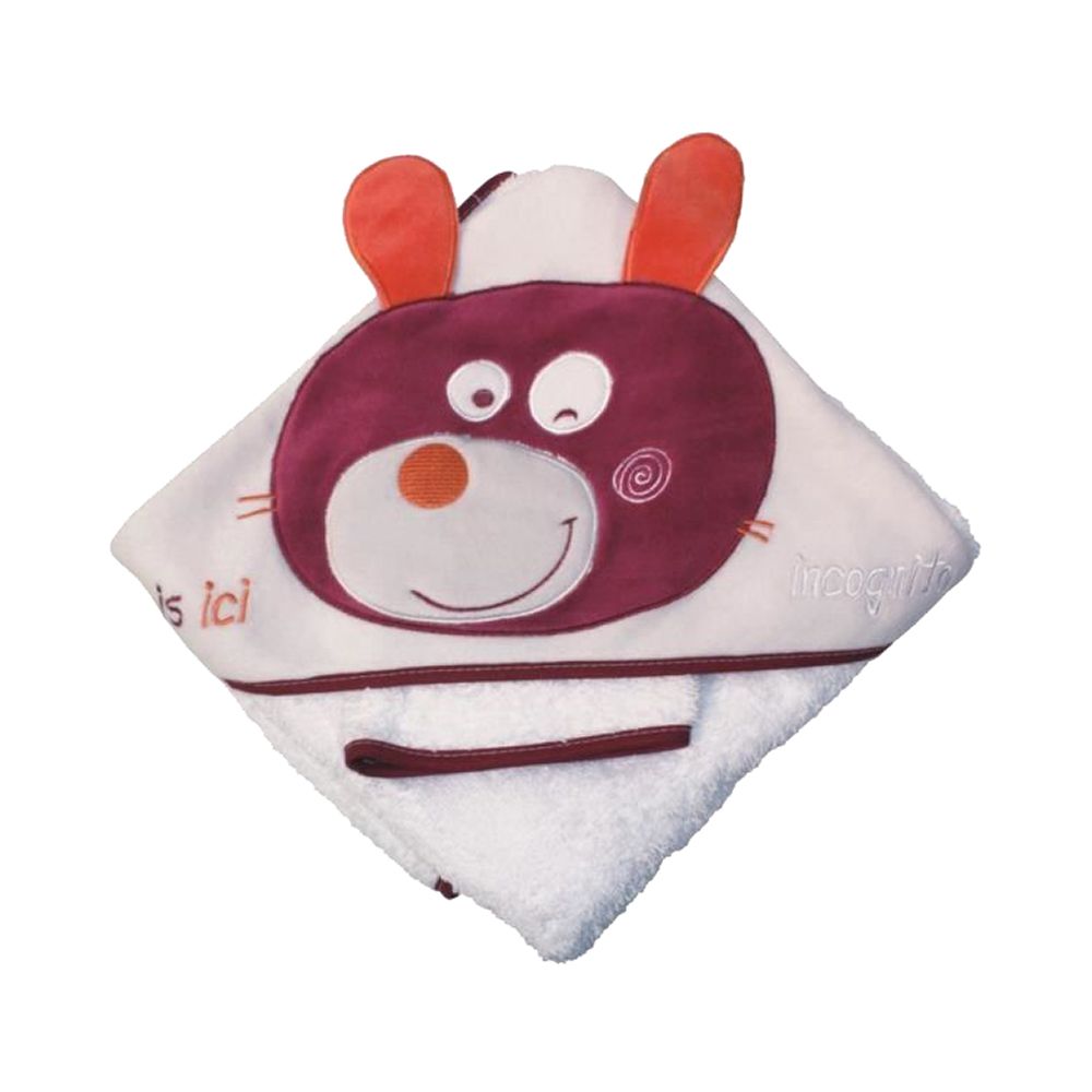 Prosop cu gluga Baby Calin Incognito, 80x80 cm