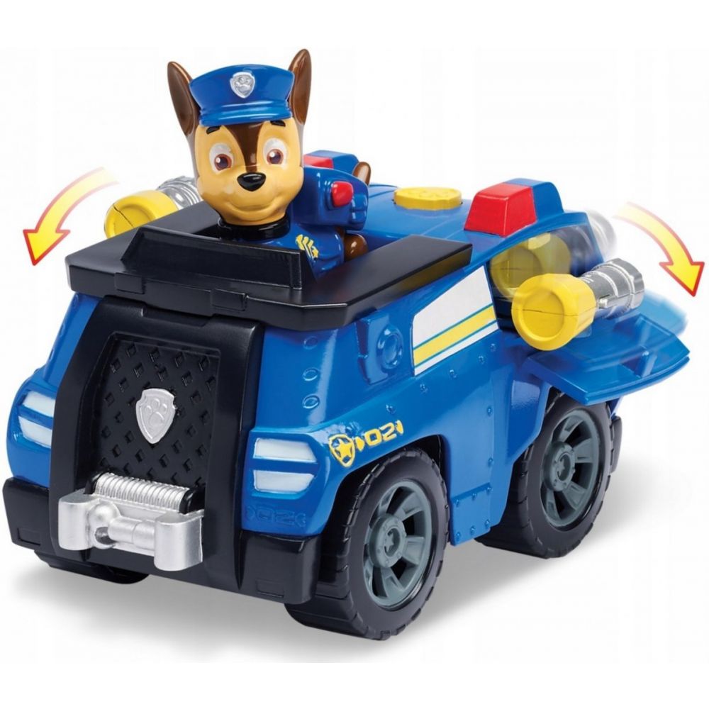 Figurina si autovehicul Paw Patrol, Chase si crucisatorul de politie