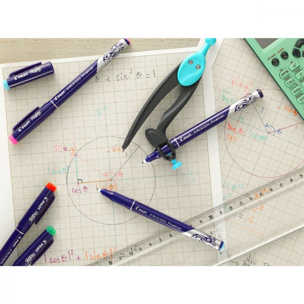 Pix Fineliner Frixion Pilot, Verde deschis