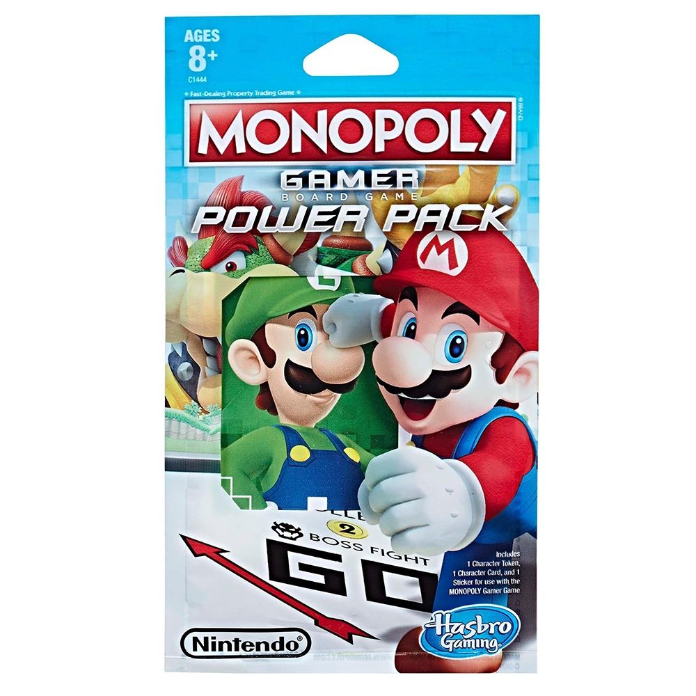 Punguta cu figurina Monopoly Gamer - Tanooki Mario