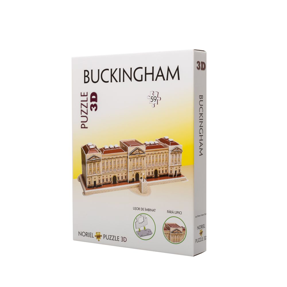 Puzzle 3D Noriel - Palatul Buckingham (59 piese)