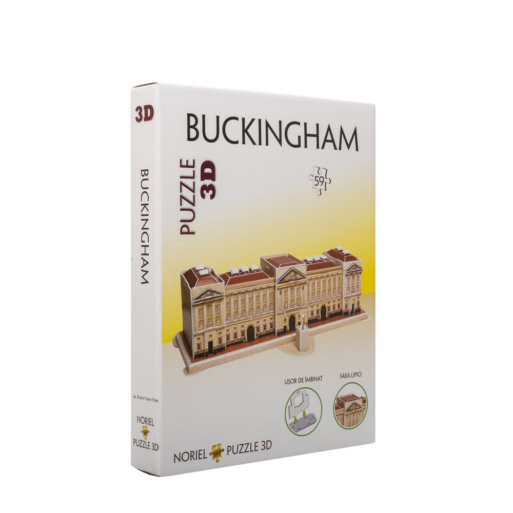 Puzzle 3D Noriel - Palatul Buckingham (59 piese)