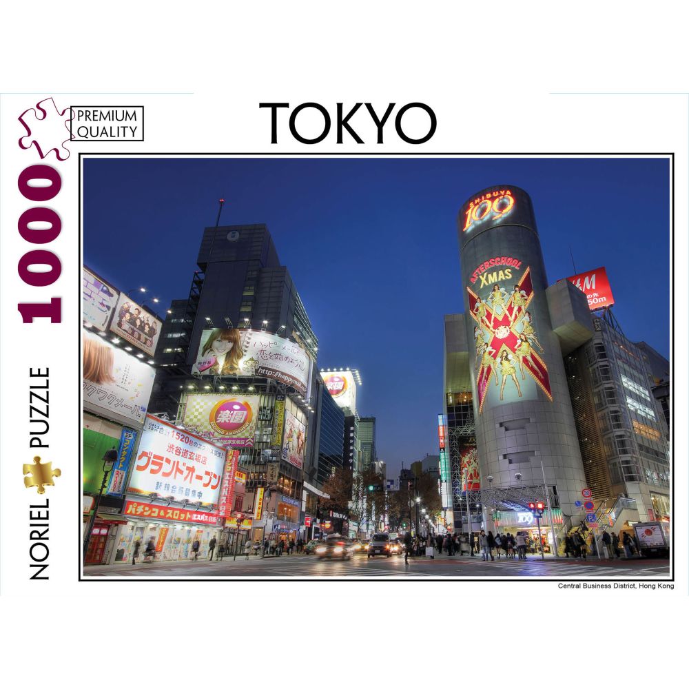 Puzzle Noriel Cladiri Celebre - Tokio, 1000 piese