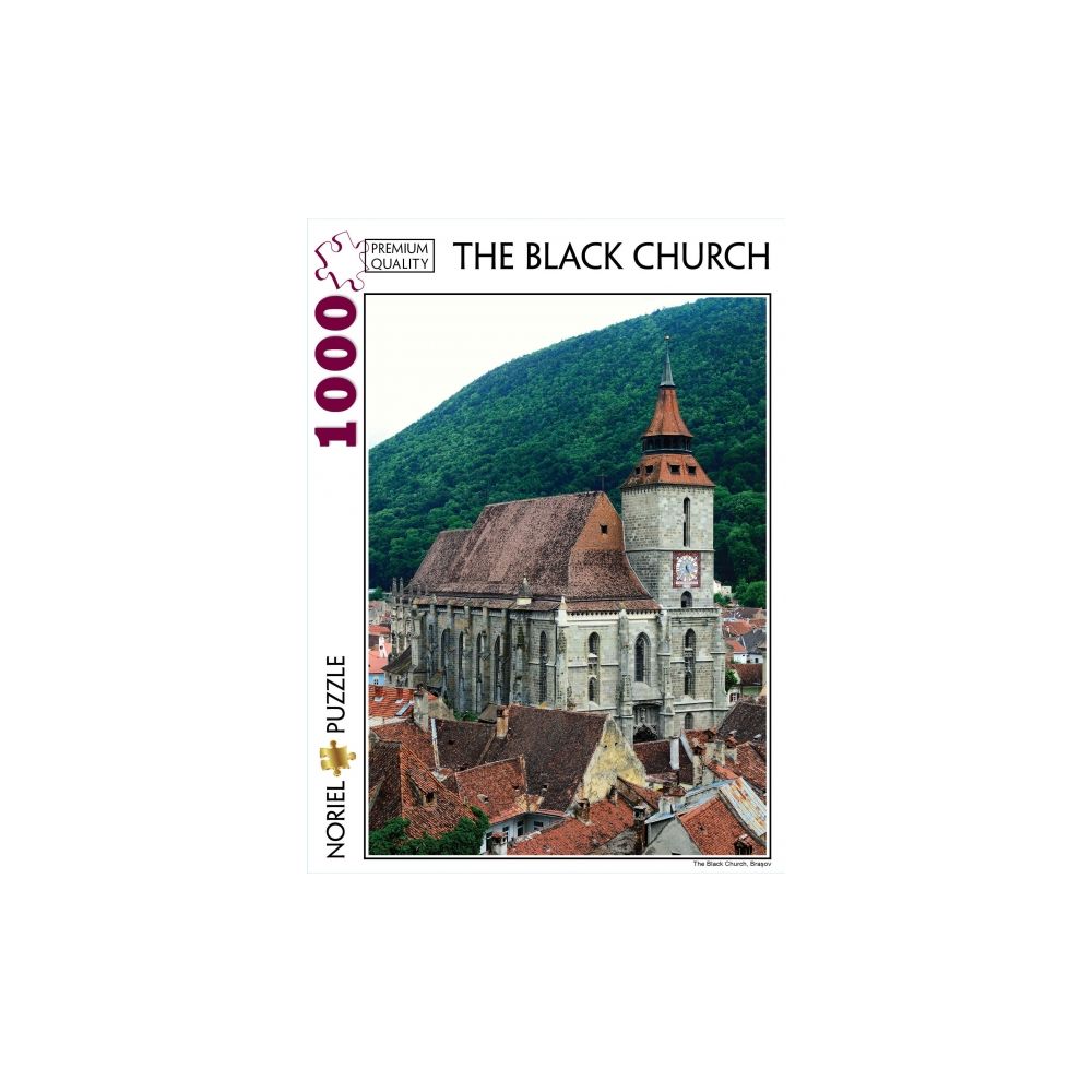 Puzzle NORIEL Colectia Lacase Sfinte - The Black Church (1000 piese)