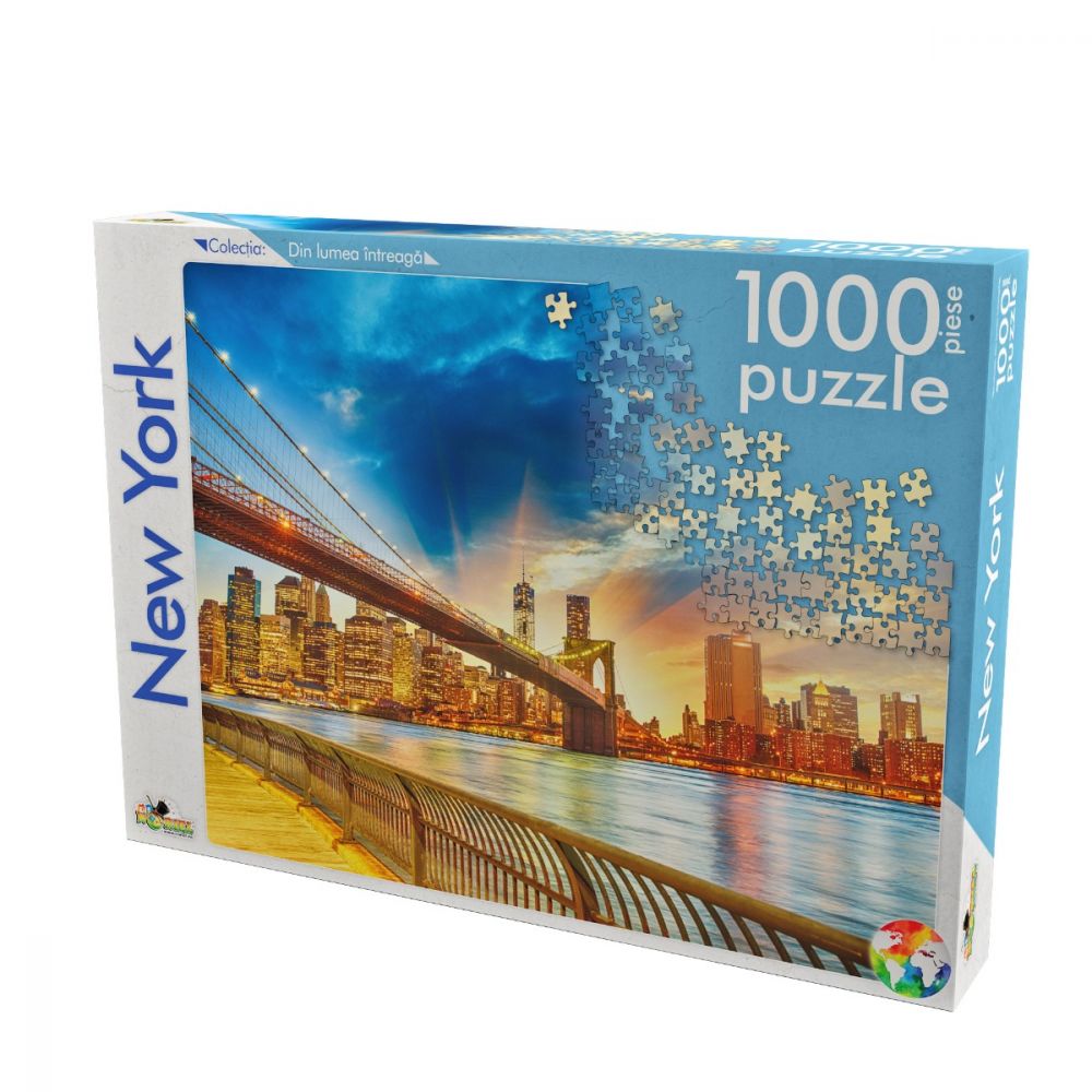 Puzzle Noriel Din lumea intreaga - New York (1000 piese)