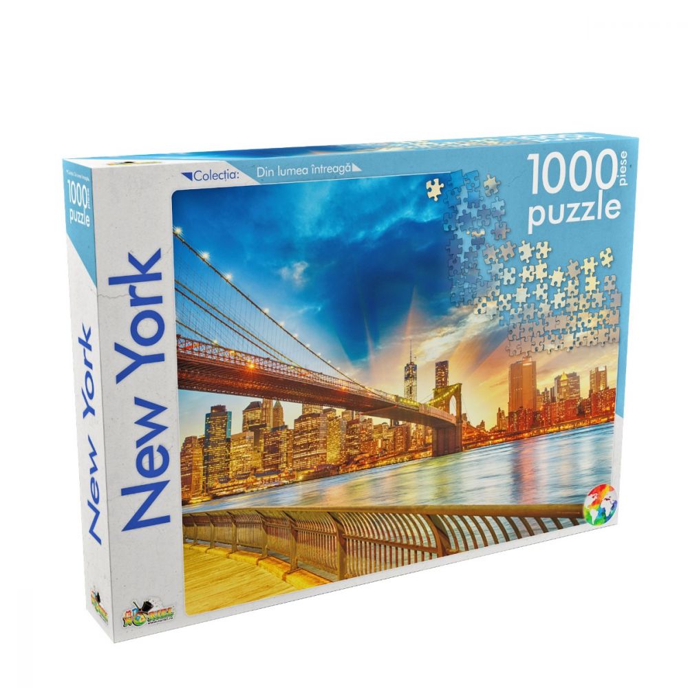 Puzzle Noriel Din lumea intreaga - New York (1000 piese)