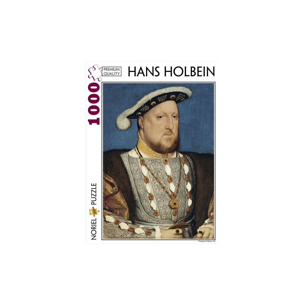 Puzzle Noriel, Colectia Personaje Celebre, Portrait of Henry VIII of England, 1000 piese