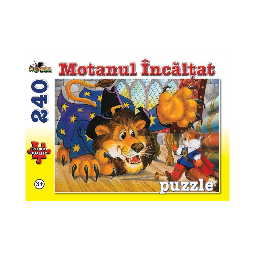 Puzzle Noriel - Motanul Incaltat, 240 piese