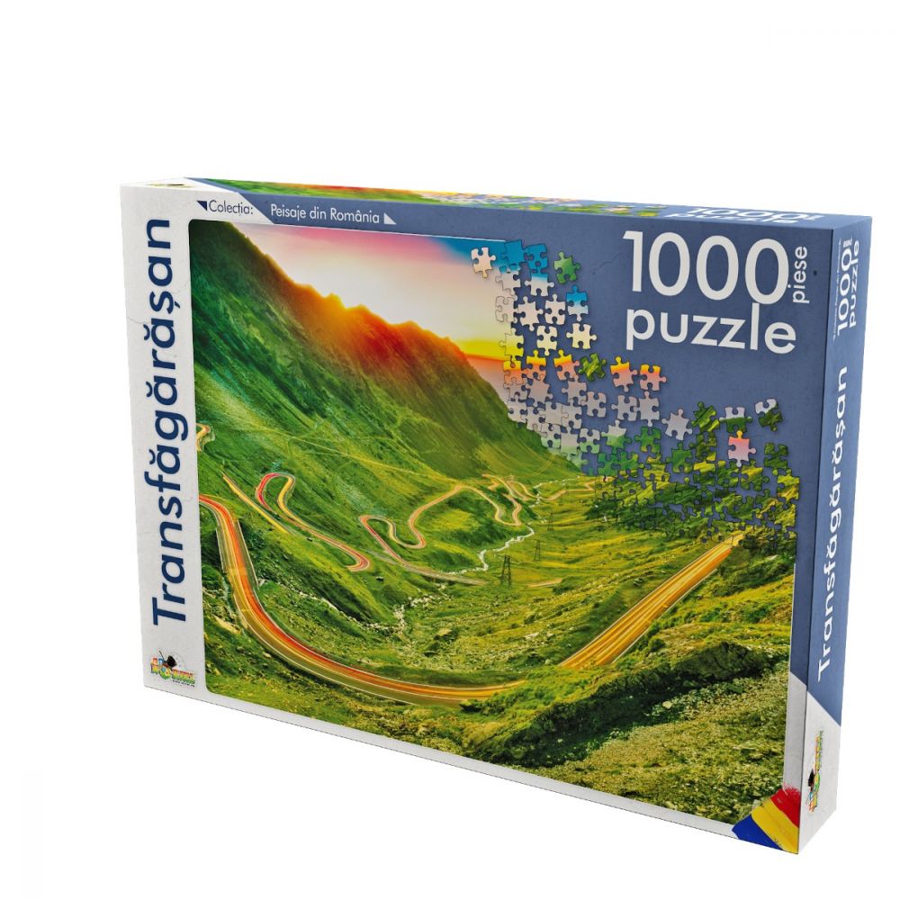 Puzzle Noriel Peisaje din Romania - Transfagarasan (1000 piese) 