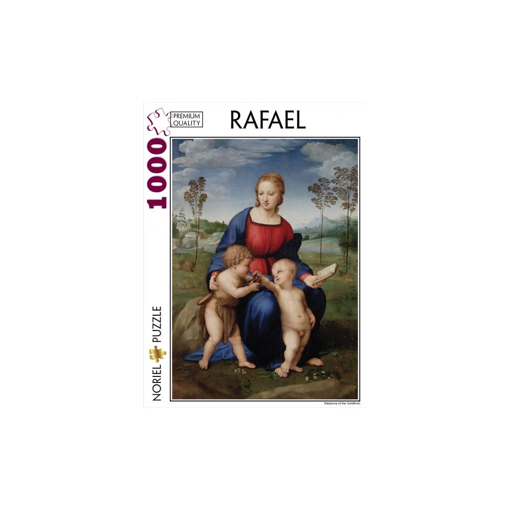Puzzle Noriel Pictura Clasica - Rafael, Madona of the Cardinal, 1000 piese