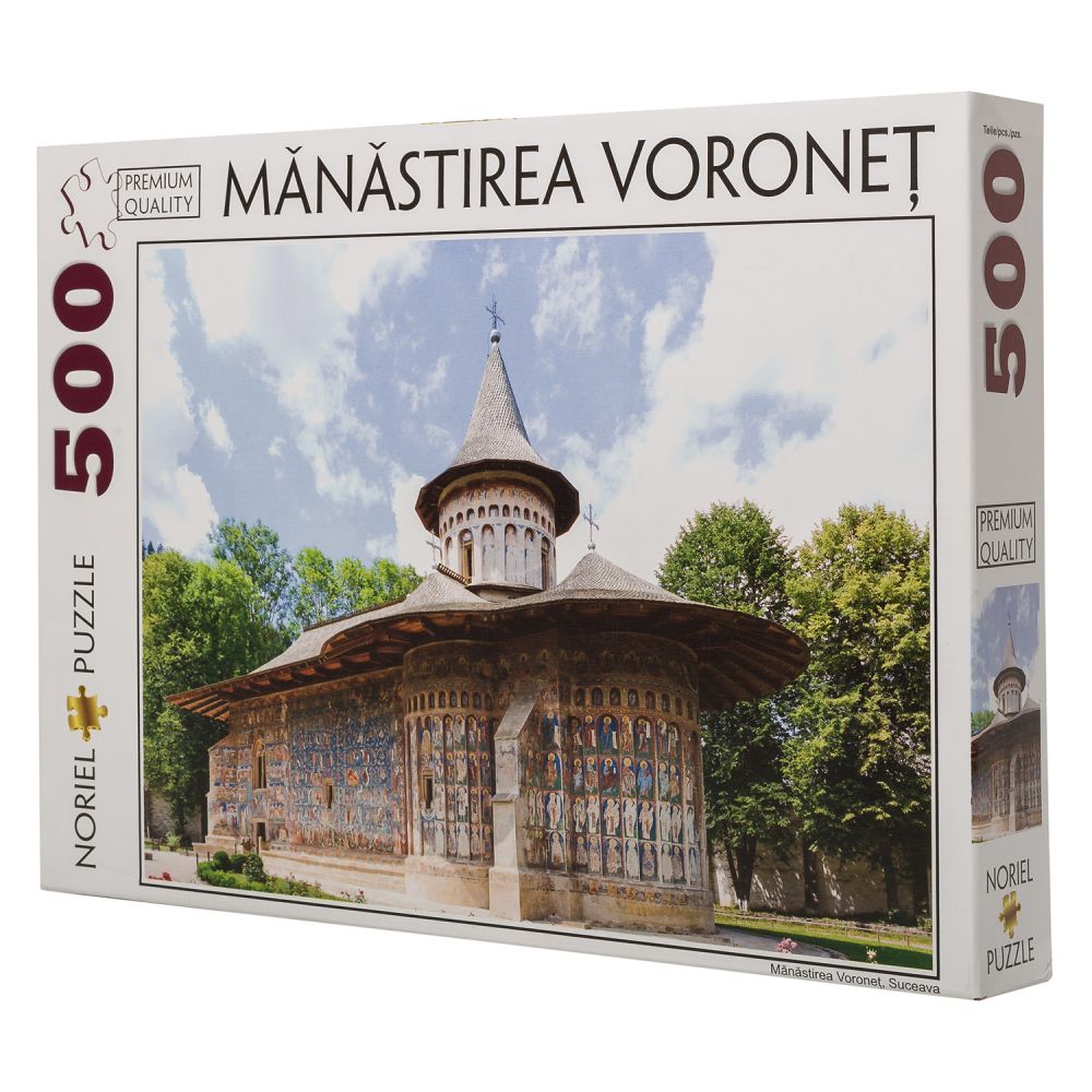 Puzzle Noriel Romania turistica - Manastirea Voronet, 500 piese