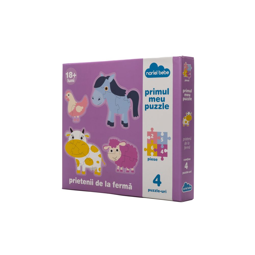 Puzzle Premium Noriel Bebe - Prietenii mei de la ferma