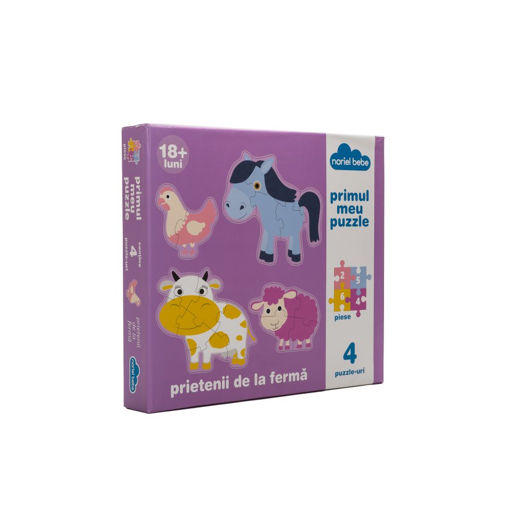 Puzzle Premium Noriel Bebe - Prietenii mei de la ferma