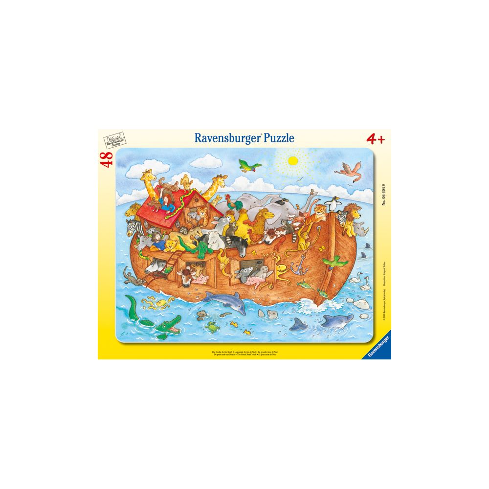 Puzzle Ravensburger Noah's Ark, 30 - 48 piese