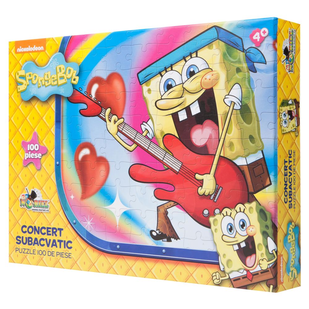 Puzzle SpongeBob - Concert subacvatic, 100 piese