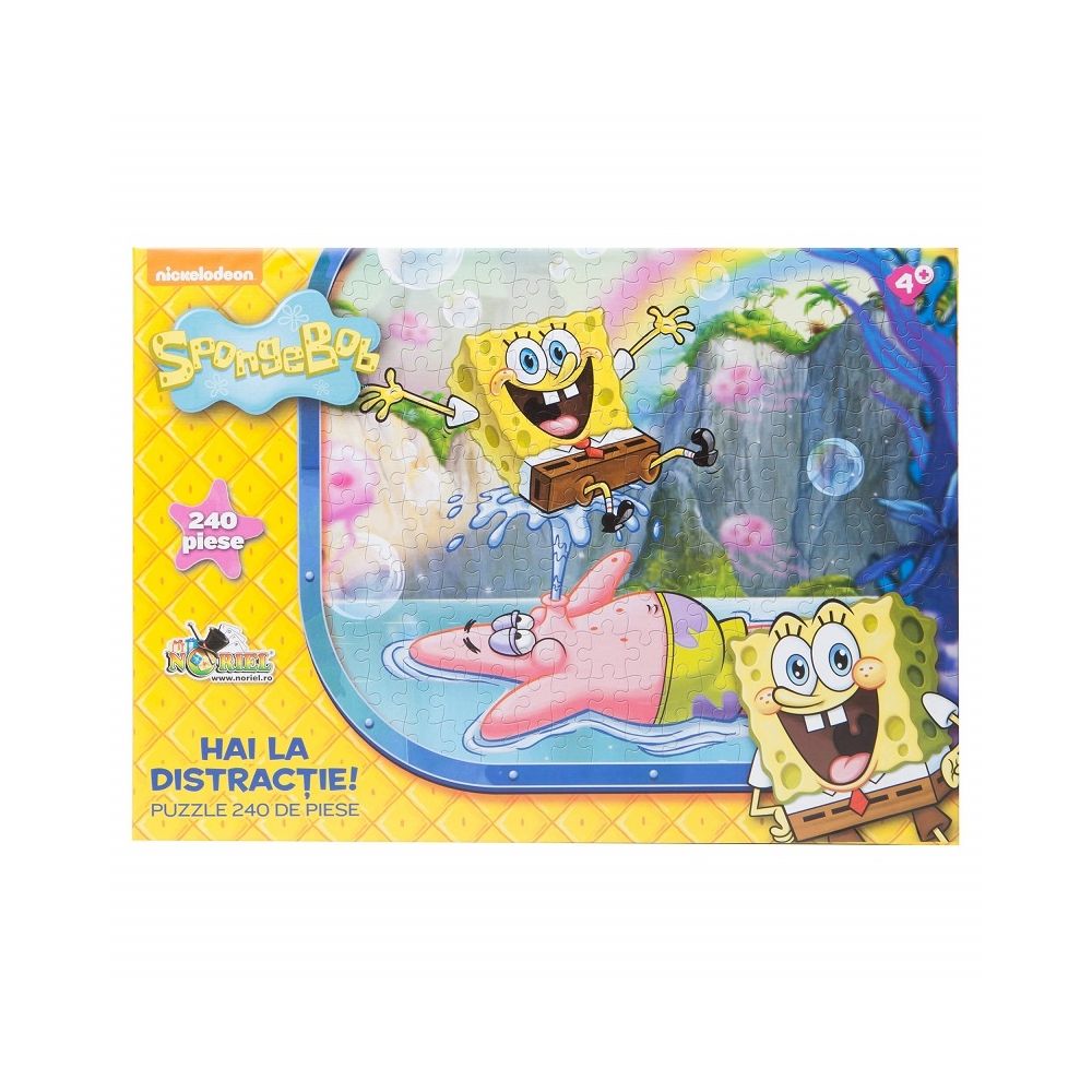 Puzzle SpongeBob - Hai la distractie!, 240 piese