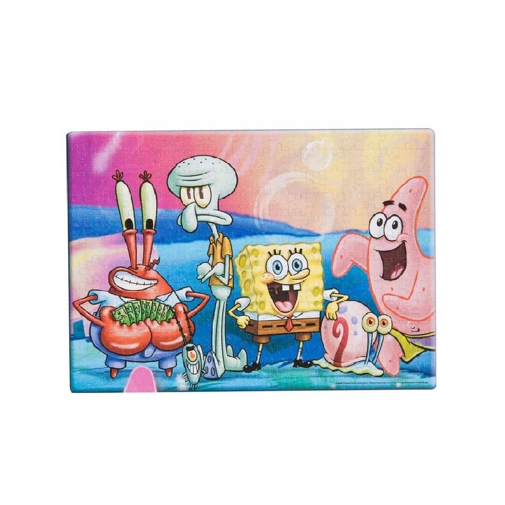 Puzzle SpongeBob - SpongeBob si prietenii lui, 240 piese