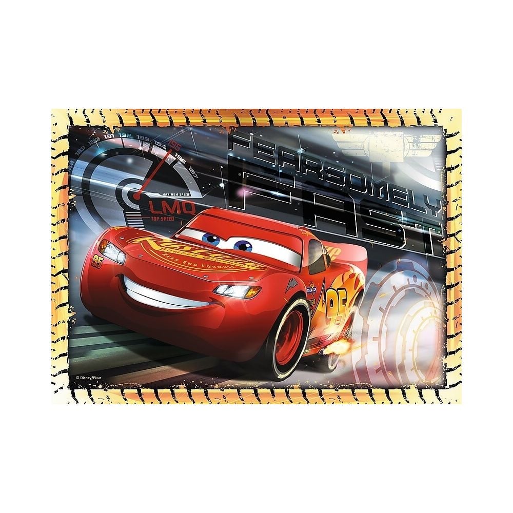 Puzzle Trefl 4 in 1 Cars - Ready to Race (35, 48, 54, 70 piese)