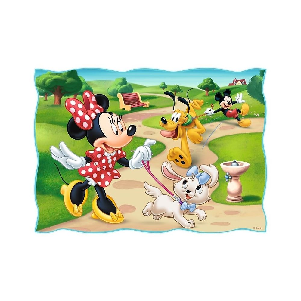 Puzzle Trefl 4 in 1 - Mickey Mouse (35, 48, 54, 70 piese)
