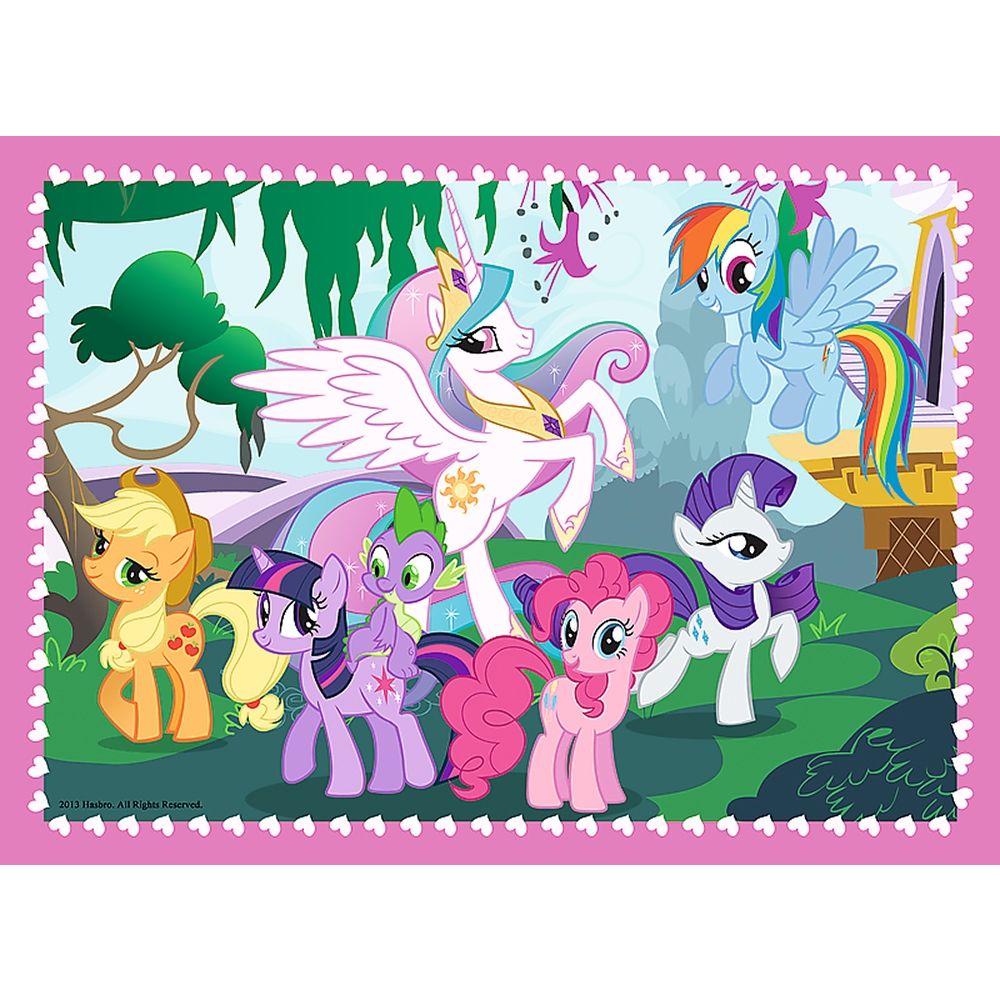 Puzzle Trefl 4 in 1 My Little Pony (35, 48, 54, 70 piese)