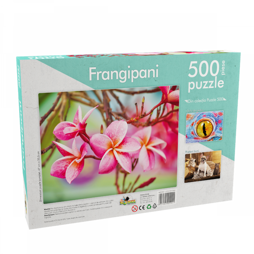 Puzzle Noriel 500 de piese - Frangipani