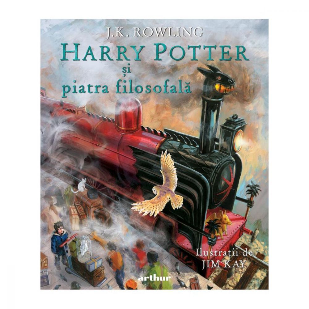 Harry Potter si piatra filozofala, J.K. Rowling, editie ilustrata