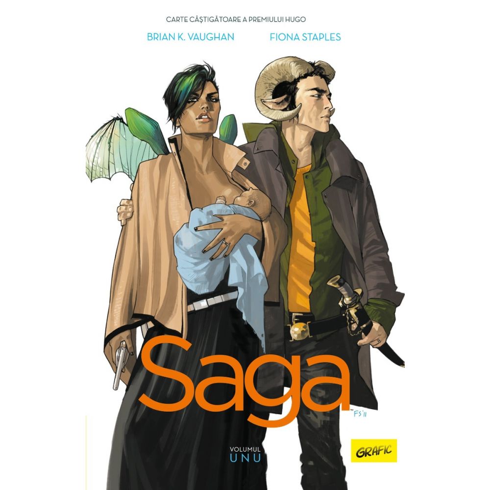 Saga. Volumul 1, Brian K. Vaughan, Fiona Staples