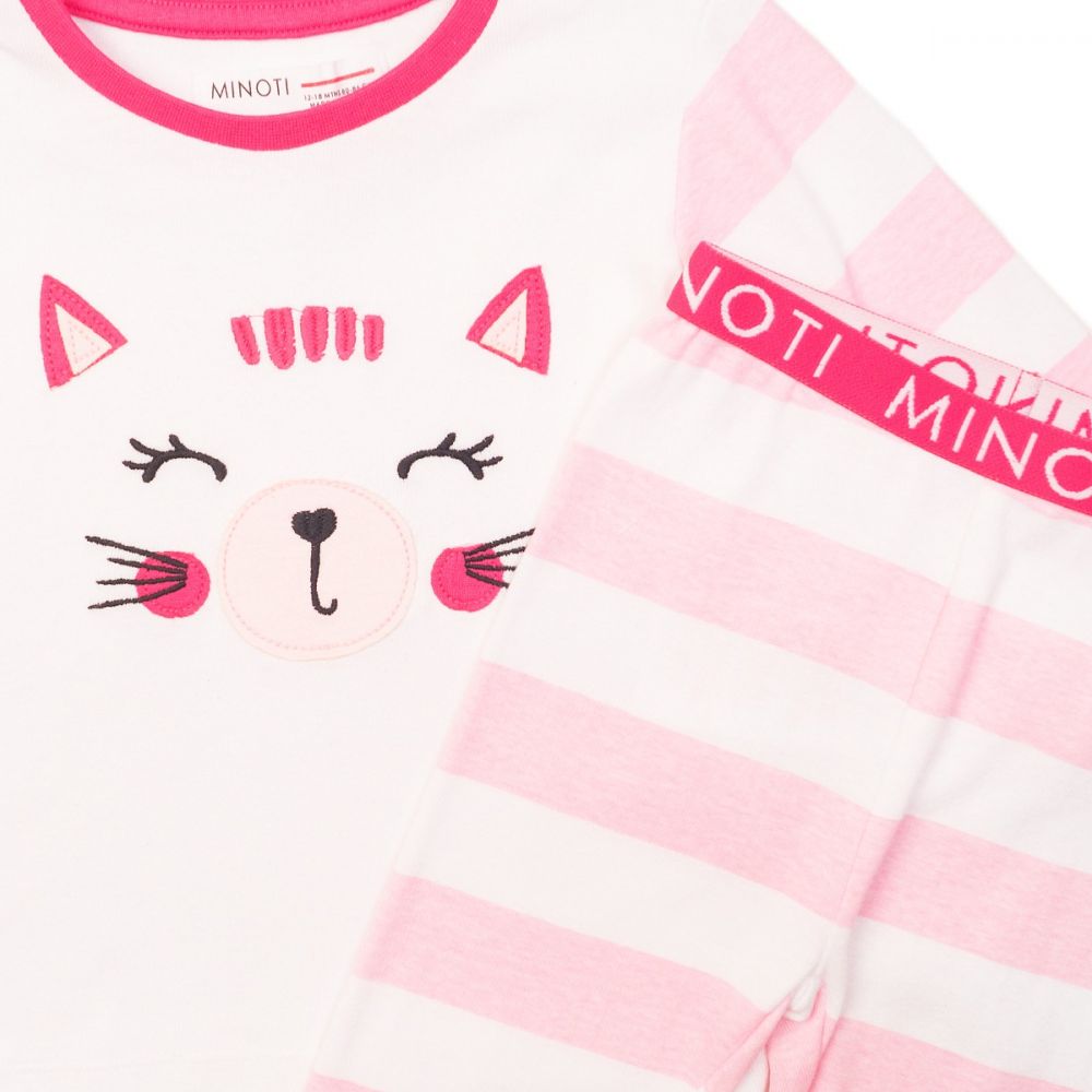 Pijama cu imprimeu Kitty Minoti Pyja
