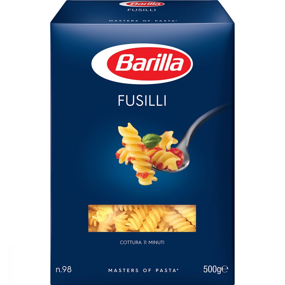 Paste Fusilli n.98 Barilla, 500 g