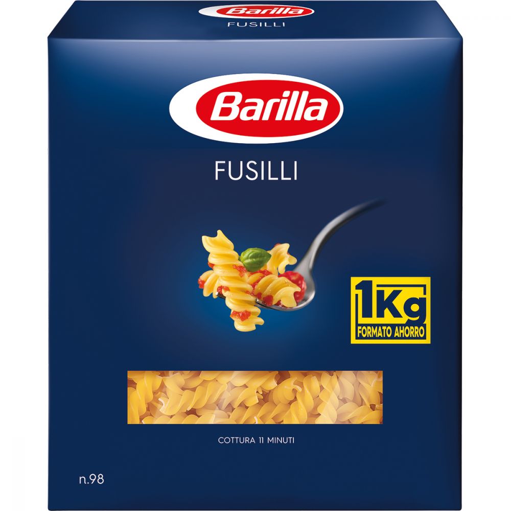 Paste Fusilli n.98 Barilla, 1000 g