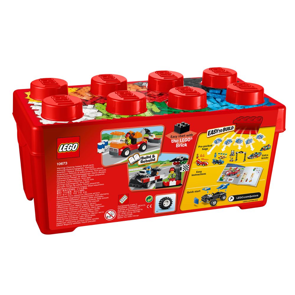 LEGO® Juniors - Raliu cu masini de curse (10673)