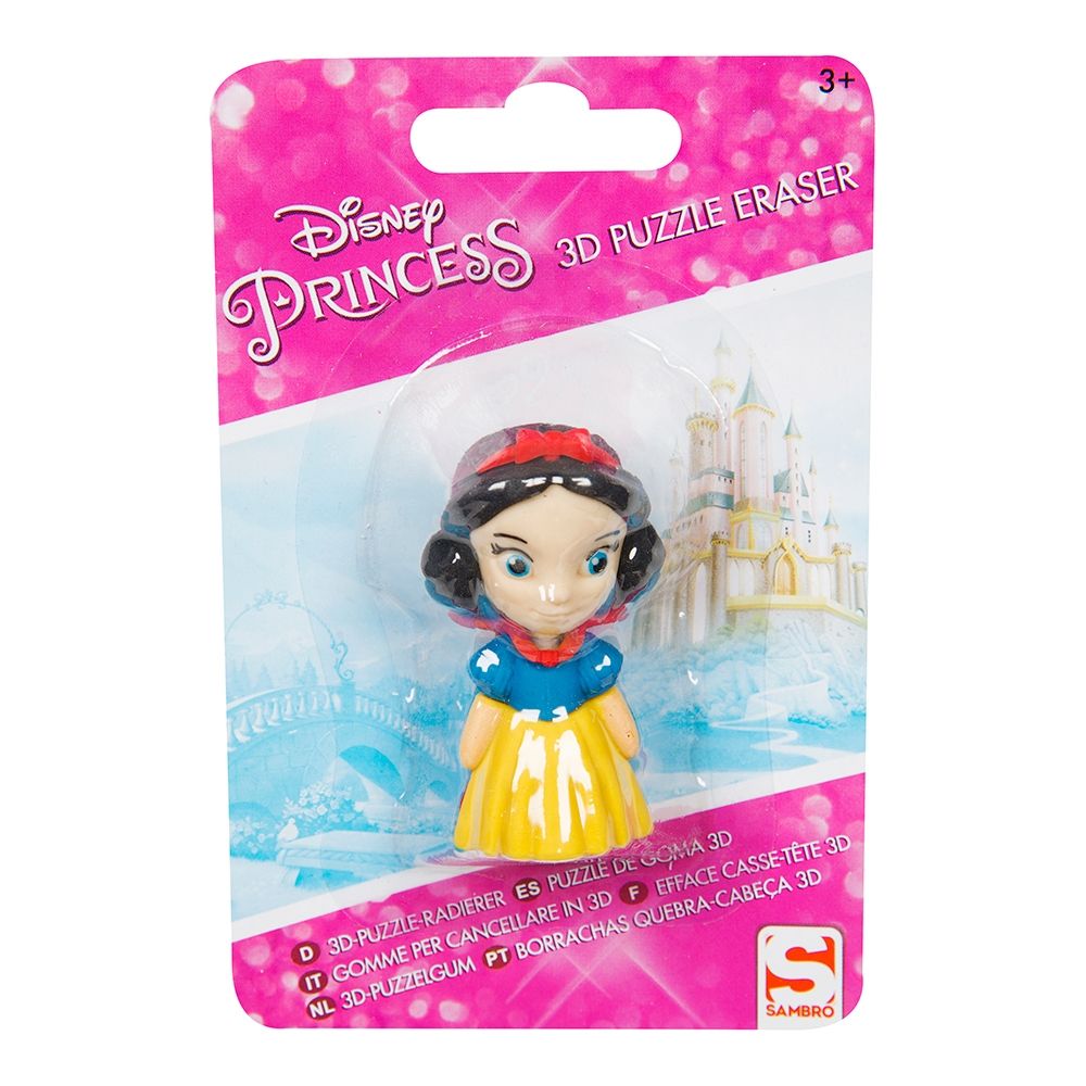 Radiera 3D Puzzle Disney Princess - Alba ca Zapada