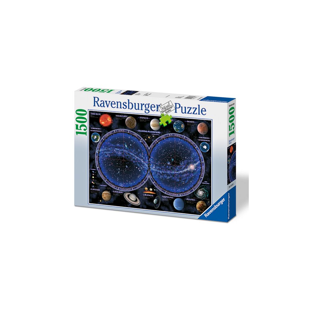Puzzle Ravensburger Celestial Map, 1500 piese