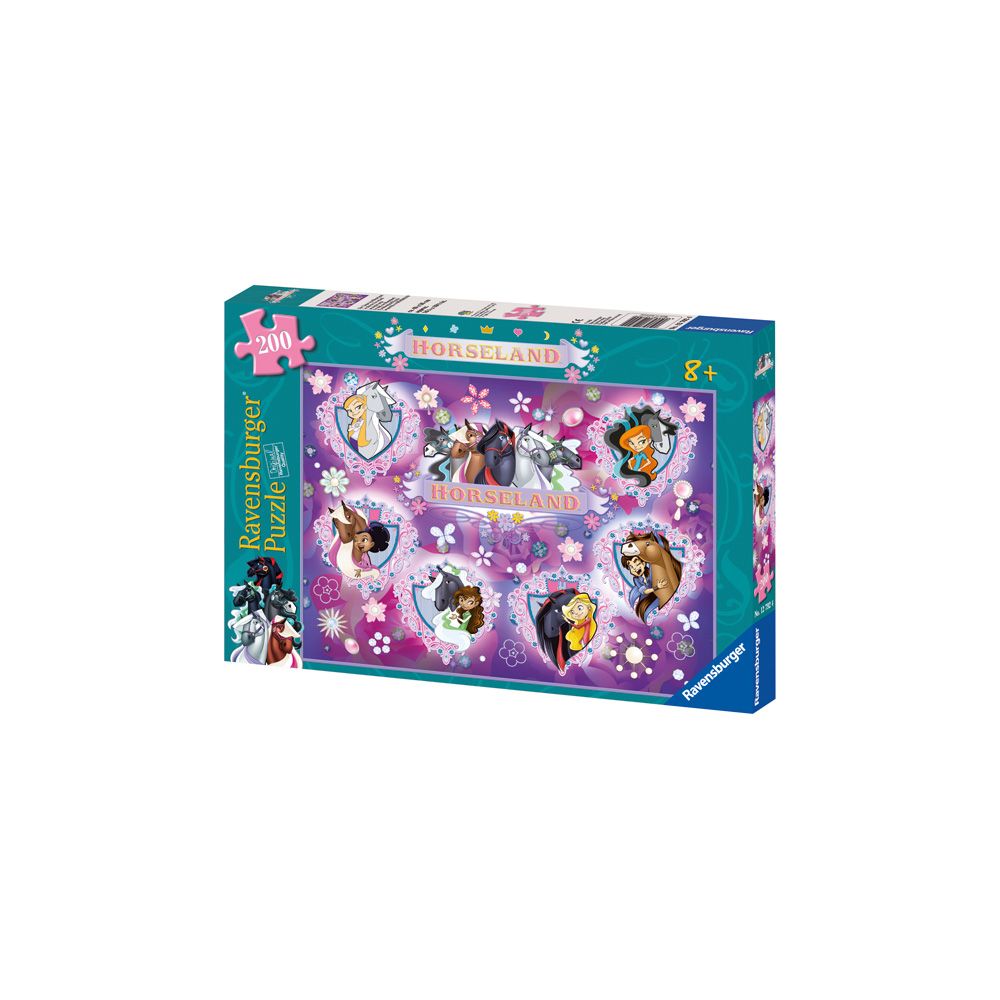Puzzle Ravensburger The Horseland Bunch, 200 piese