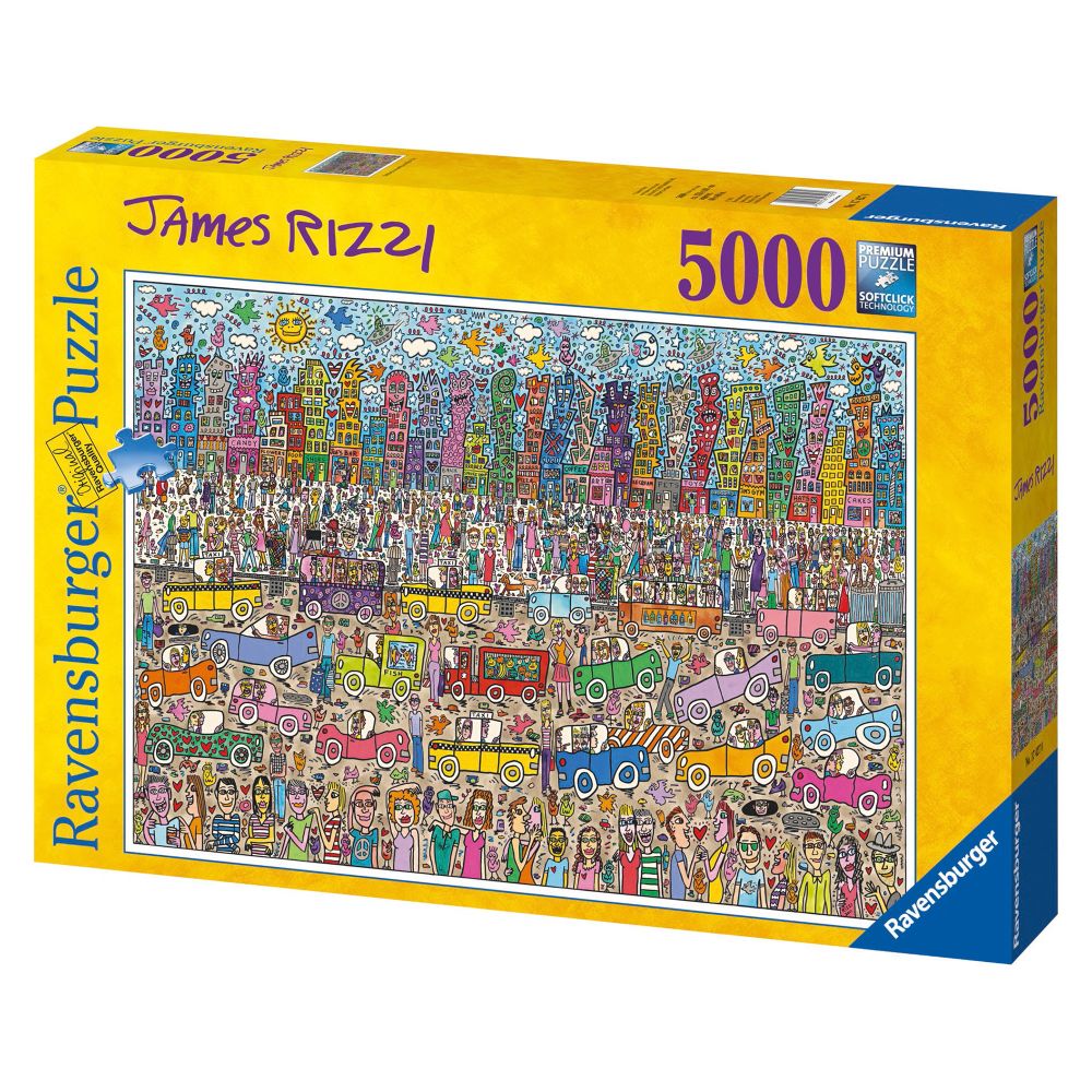 Puzzle Ravensburger James Rizzi, 5000 piese
