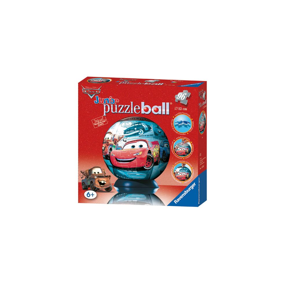Puzzleball Ravensburger Cars, Fast Car, 96 piese