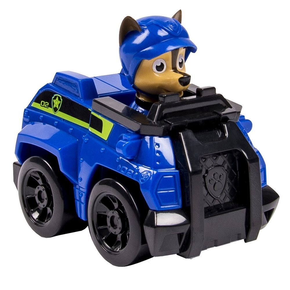 Figurina Paw Patrol Jungle Rescue, Chase si transportorul de politie