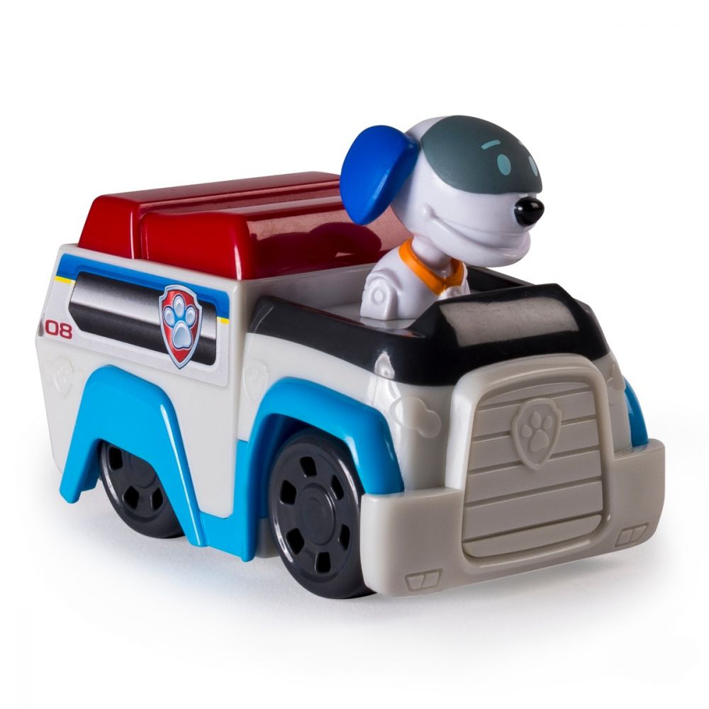Figurina cu vehicul de salvare Paw Patrol, Robo Dog