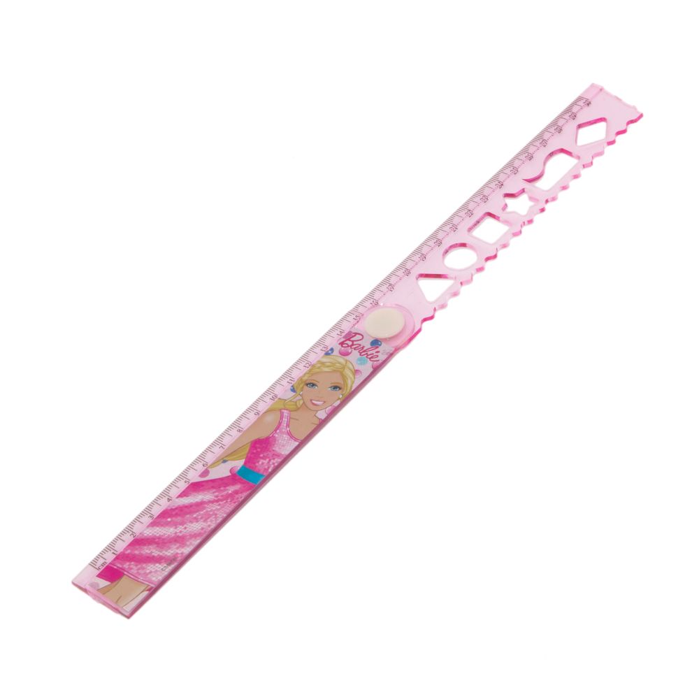 Rigla extensibila 30 cm - Barbie