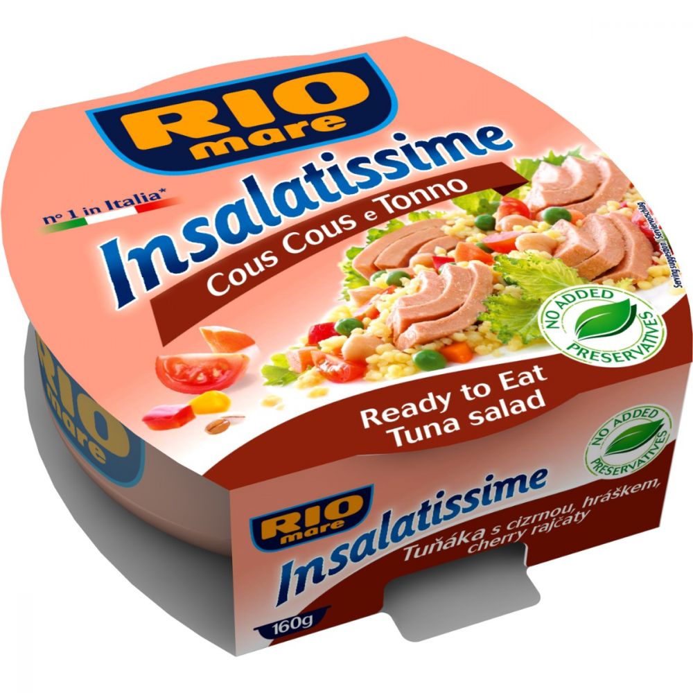 Salata de ton cu cuscus Rio Mare, 160 g