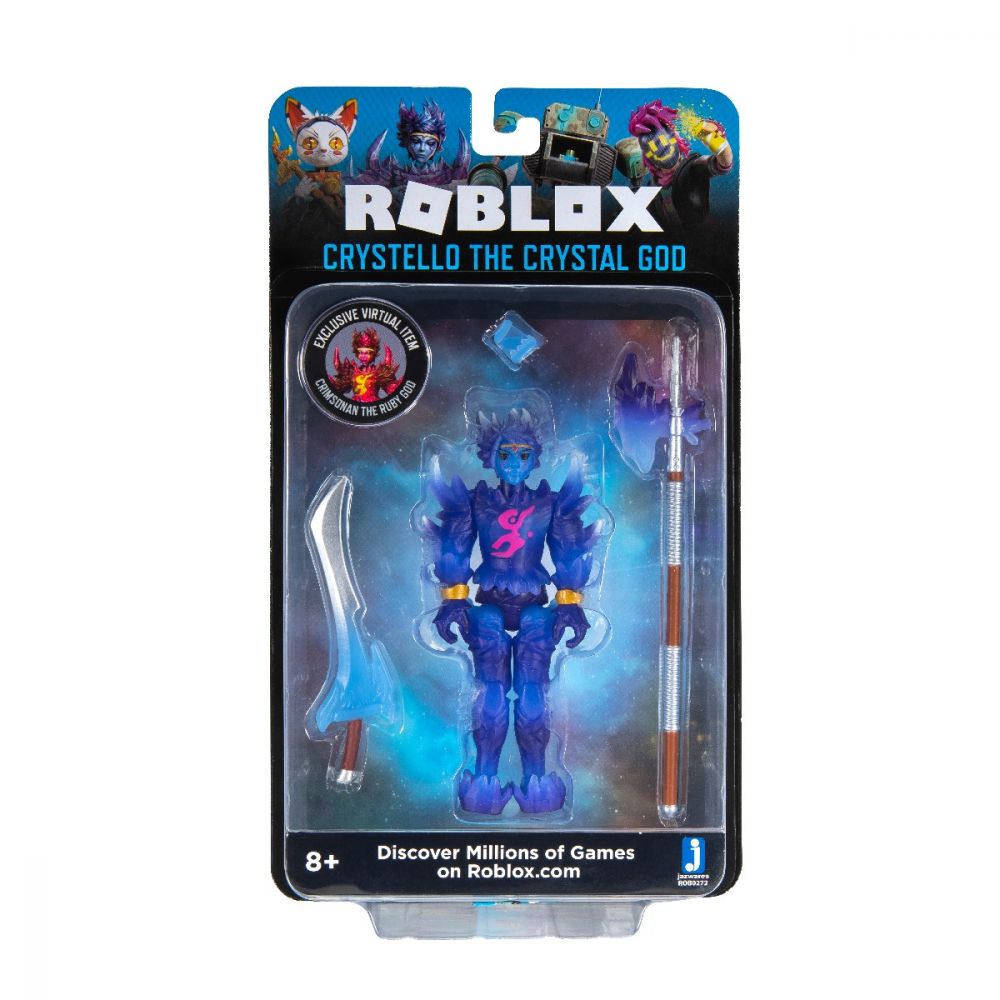 Figurina Roblox, Crysttelo The Crystal God, S7, ROB0272