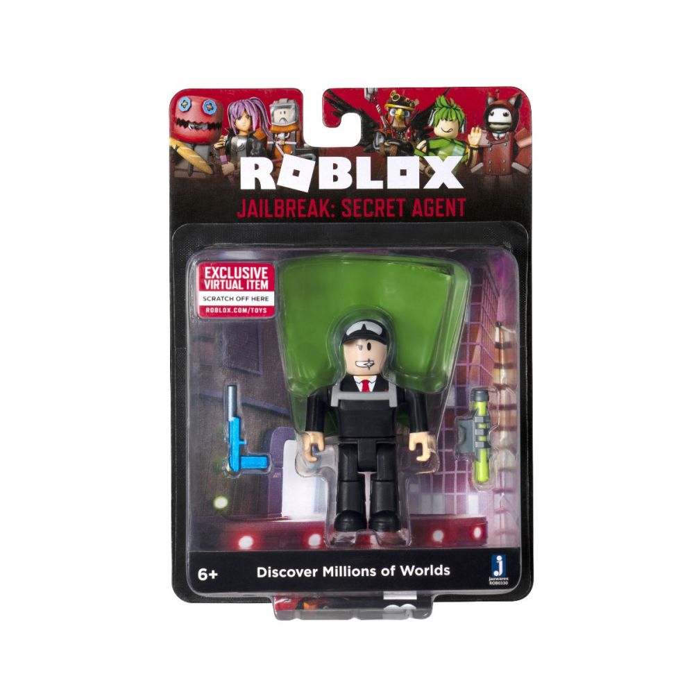 Figurina Roblox, Jailbreak Secret Agent, S8